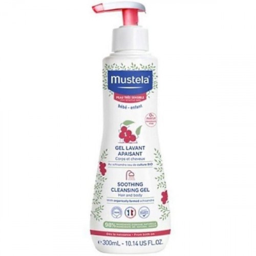 Mustela Çok Hassas Ciltler Için Jel Bebek Şampuanı 300 ml